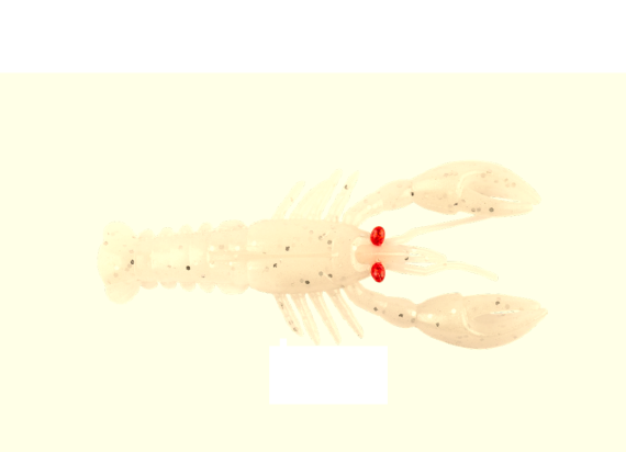 Naluca mezashi rock lobster 7,5cm/6g pearl white