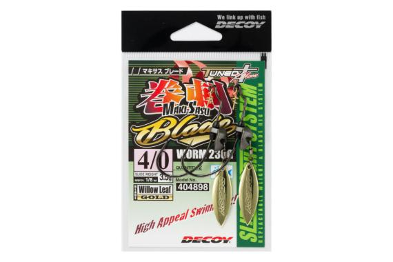 Carlige offset decoy worm 230g makisagu blade gold lestat nr.1/0 2.5gr 404867