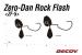 Carlige Offset Decoy Worm ZF-5 Zero-Dan Rock Flash Lestat 401903
