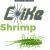 Hide up coike shrimp 6.5cm 111 chart green gold flake hide27550