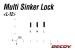 Stopper Decoy L-12 Multi Sniker Lock, 18buc/plic 832561