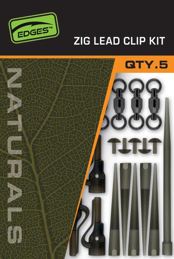 Fox edges™ naturals zig lead clip kit cac845