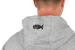 Spomb™  grey zipped hoody dcl009