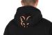 Fox collection sherpa jacket black & orange ccl279