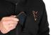 Fox collection sherpa jacket black & orange ccl279