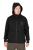 Fox collection sherpa jacket black & orange ccl274