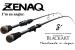 Lanseta Zenaq Spirado Blackart S0-62, 1.89m, 0.9-7g, 1buc ZNQ50036