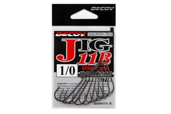 Carlige jig decoy jig11b strong wire black nr.2 833704