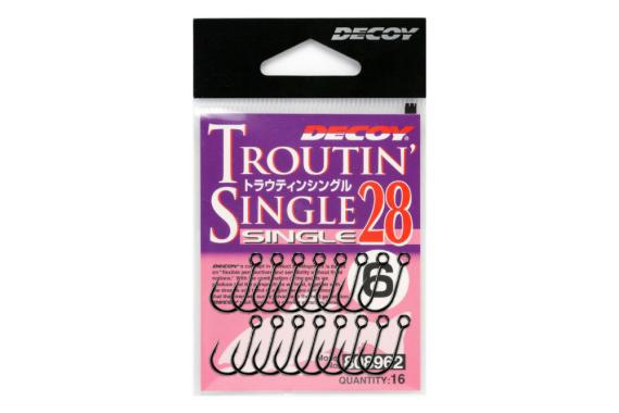 Carlige Decoy 28 Troutin Single, 16buc/plic 808979