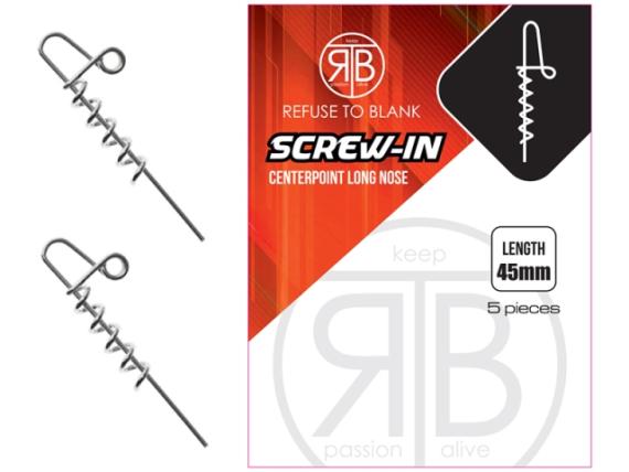Screw-in side centerpoint long nose, Rtb