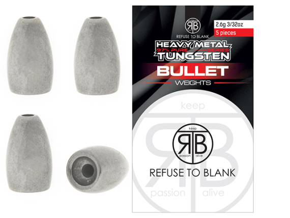 Tungsten bullets flipping weights, Rtb