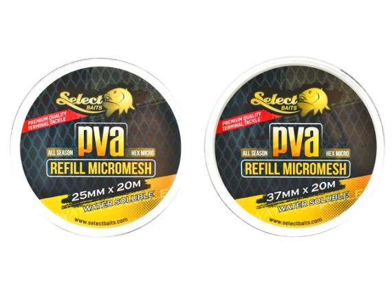 Rezerva plasa pva select baits micromesh refill 20m