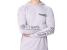 Bluzele Select Baits UV Long Sleeve Hoodie UPF 50+  light grey