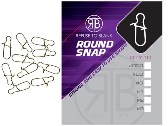 Agrafe rapide rtb round snap