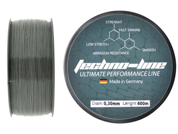 Fir techno-line 600m titan grey, Select baits