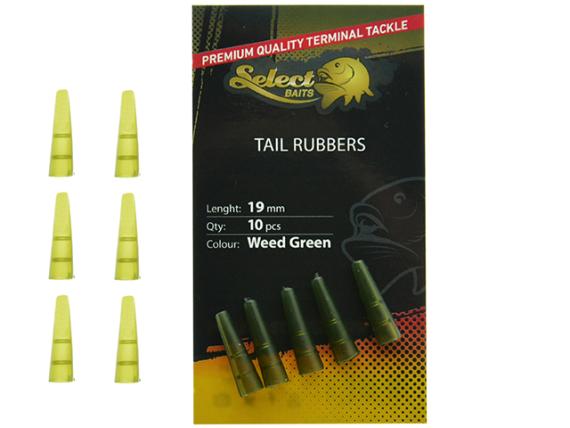 Conuri tail rubbers, Select baits