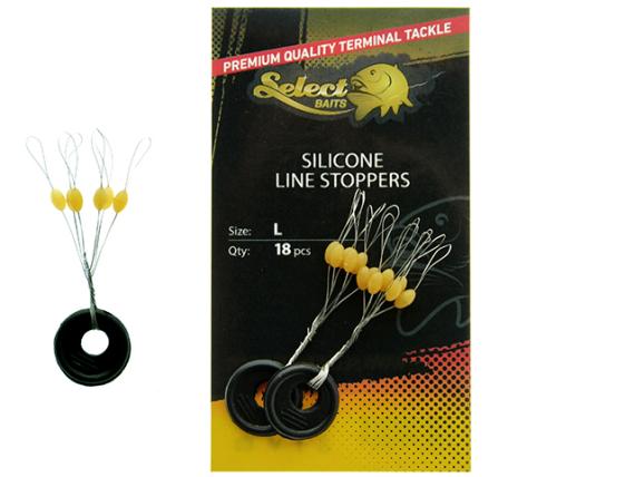 Opritoare silicone line stoppers, Select baits