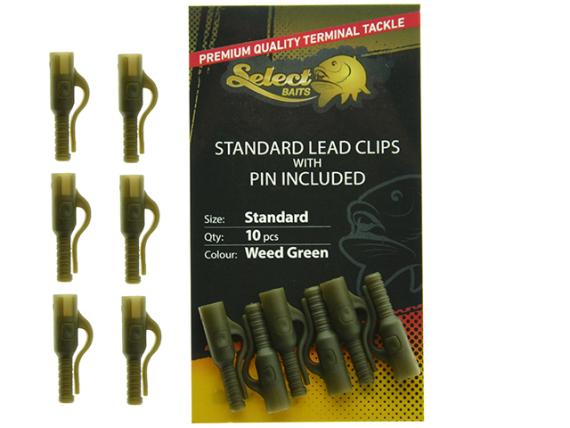 Clipsuri plumb pierdut standard lead clips, Select baits