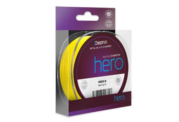 Delphin hero 8 / galben fluo 0,18mm 13,2kg  117m 101001746