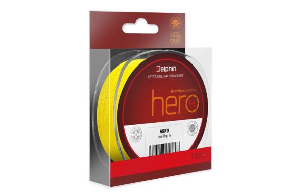 Delphin hero 4 / galben fluo 0,14mm 9,1kg  117m 101001785