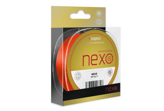 Fir Textil Delphin Nexo 8 Premium Braid Line, Fluo Orange