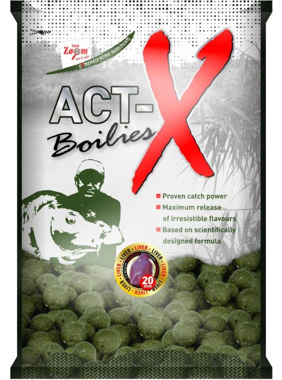 Boilies act-x 16mm 800gr hot spice-garlic cz9486