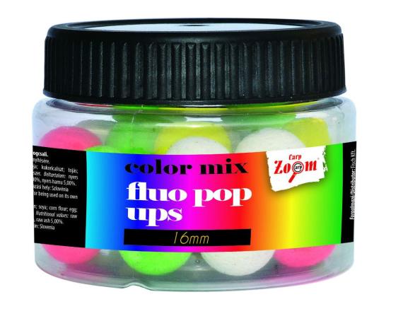 Pop up fluo 16mm 50gr color mix cz4991