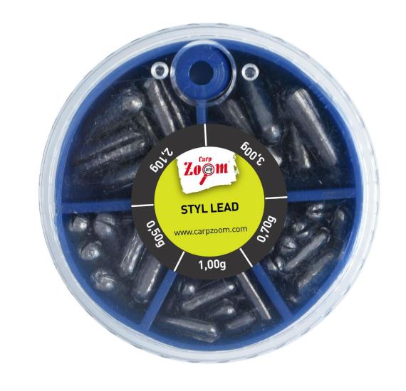 Cutie Plumbi Despicati Carp Zoom Styl, 5 Compartimente, 100g CZ1371