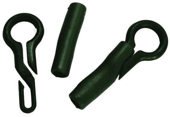 Clipsuri Back Lead + Tub Blocaj Carp Zoom, Verde, 5buc/set CZ1830