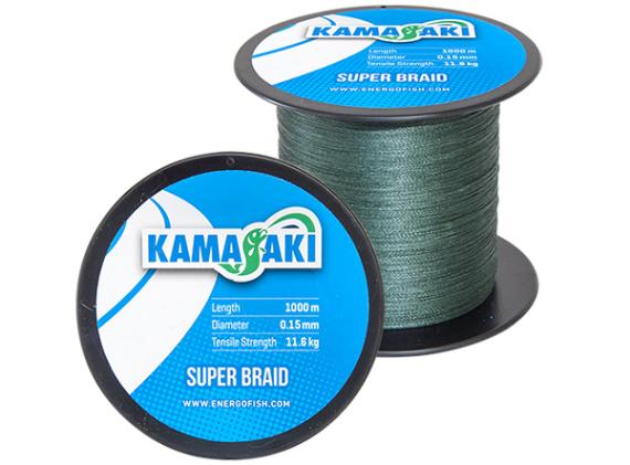 Kamasaki super braid 1000m 0,10mm