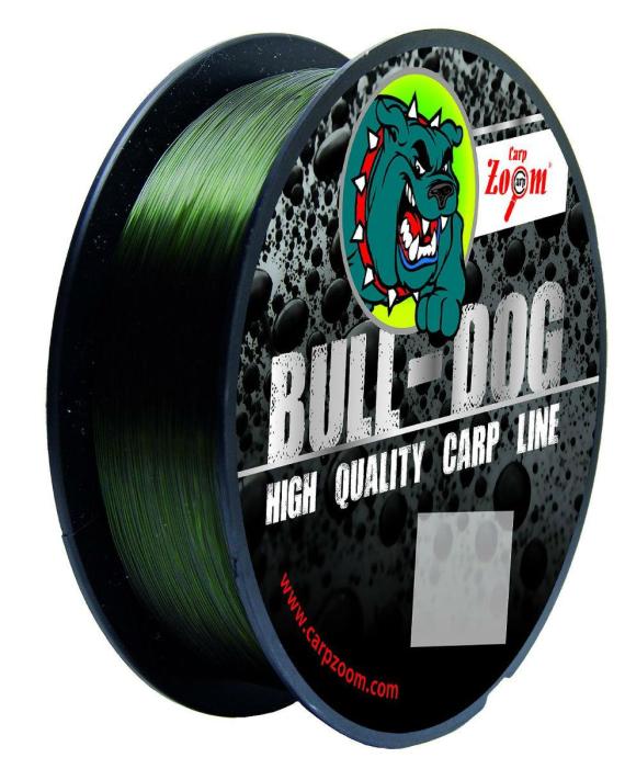 Fir crap bull-dog 300m 0.25mm 8.8kg dark green  cz2912