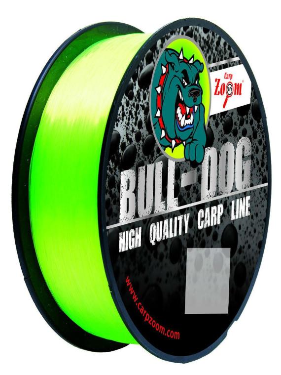 Fir monofilament carp zoom bull-dog 300m fluo green