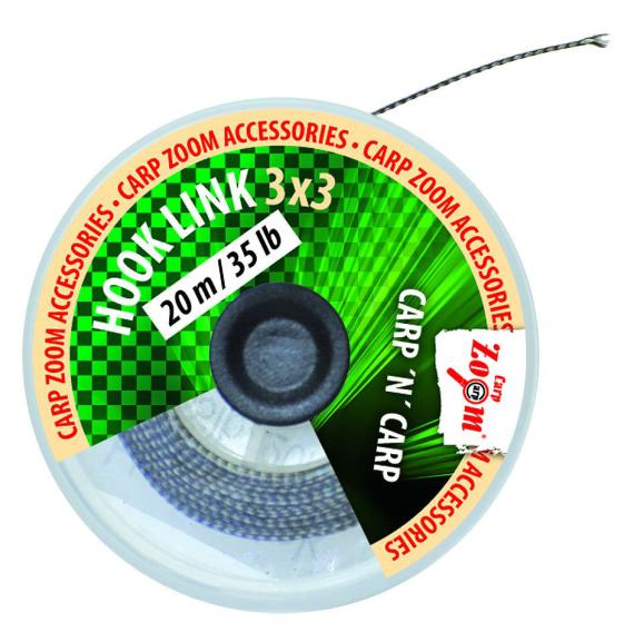 Fir Textil Carp Zoom Hooklink, Maro, 3x3mm, 20m CZ6804