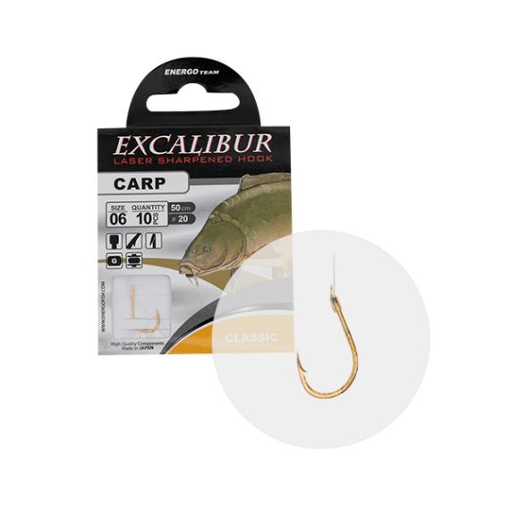 Carlige Legate EnergoTeam Excalibur Carp Classic Gold