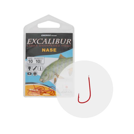 Carlige excalibur nase bolo red nr 10