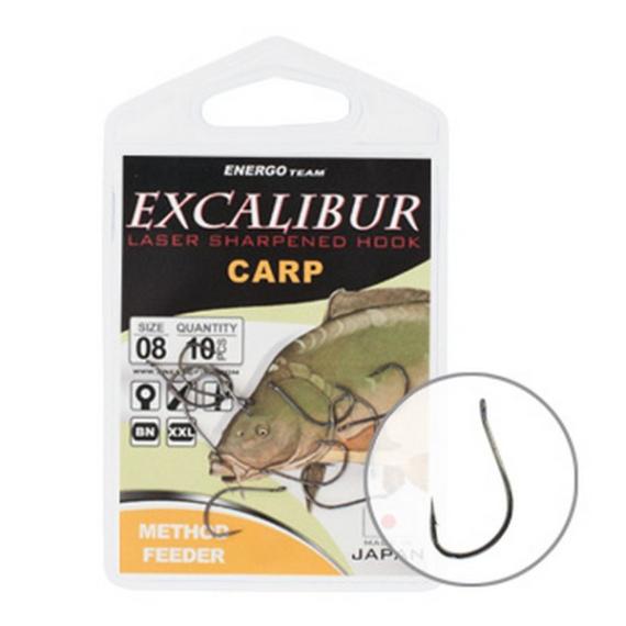 Carlige excalibur carp methodfeeder nr.6