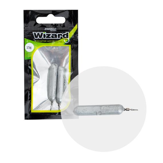 Wizard dropshot plumb tigara 20g go green 2buc