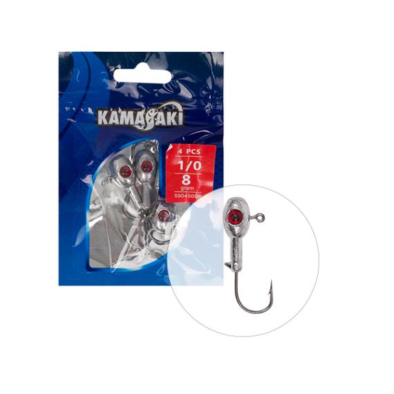 Kamasaki red shot jig 4g 2 5buc/plic