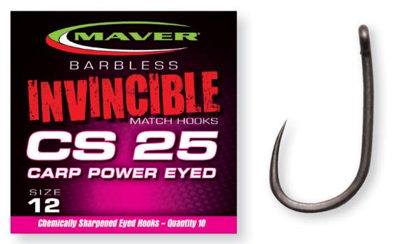 Carlige seria invincible cs25 power eyed nr 14 f/barbeta g1106