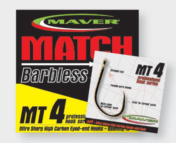 Carlige Maver Seria Match This MT4, 10buc/plic G815