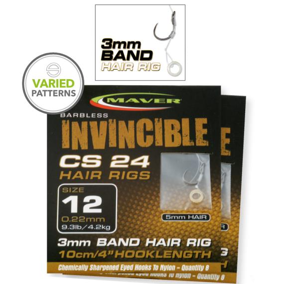 Carlige legate invincible cs24 banded 16 0.22mm g1157