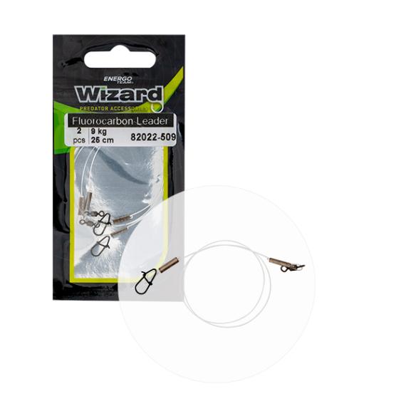 Wizard fluorocarbon leader neo 15 kg, 25 cm, 2 buc/plic