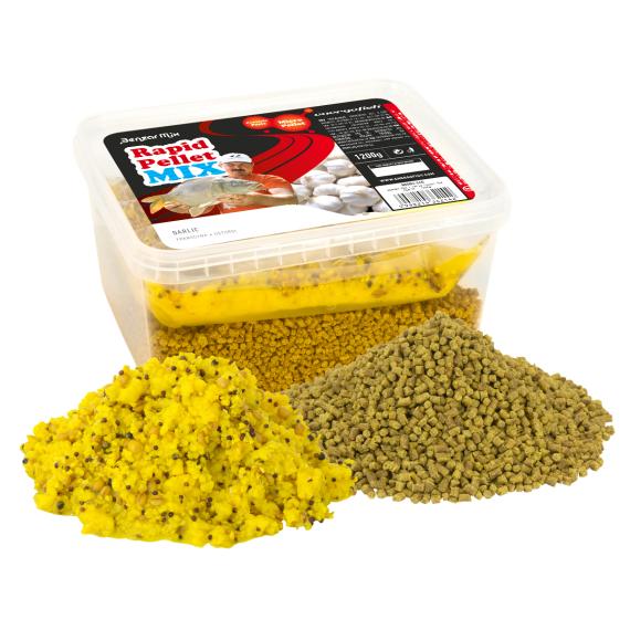 Benzar mix pellet pack 2 in 1, 1200g miere