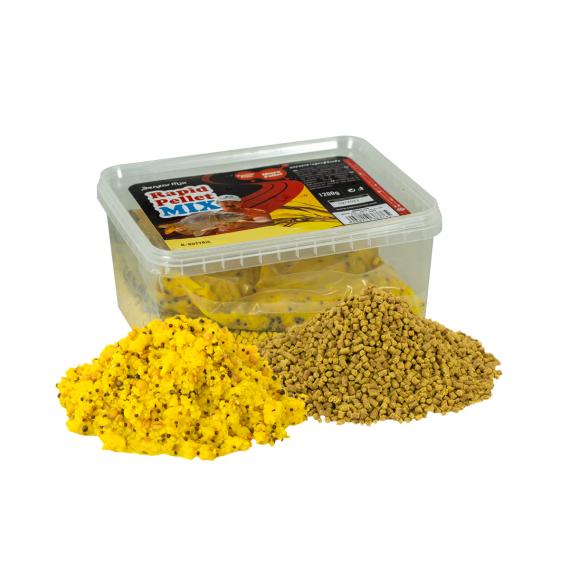 Benzar mix pellet pack 2 in 1, 1200g miere