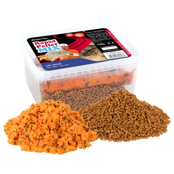 Benzar mix pellet pack 2 in 1, 1200g miere