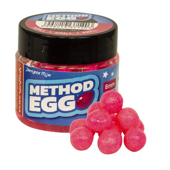 Benzar methood egg 8mm 30mlkrill pink