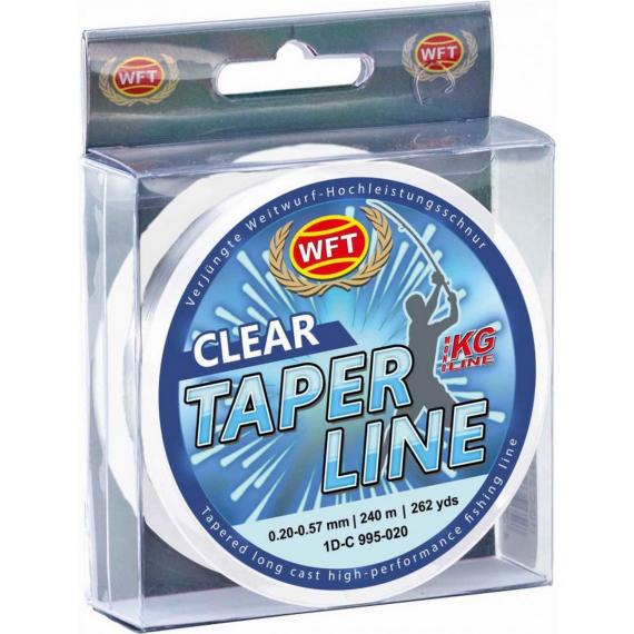 Fir wft taper line 0,20-0,57 clear 240m