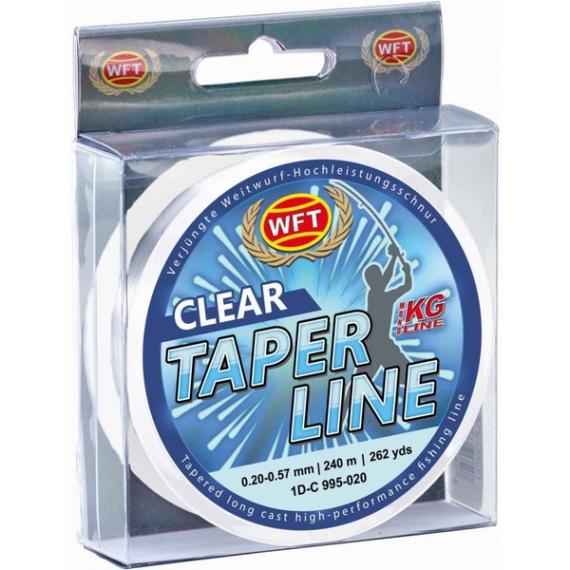 Fir wft taper line 0,28-0,57 clear 240m