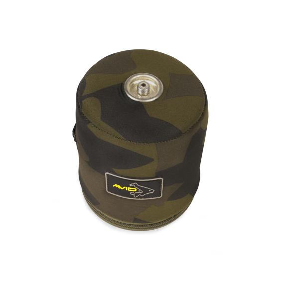 Camo neoprene gas canister holder