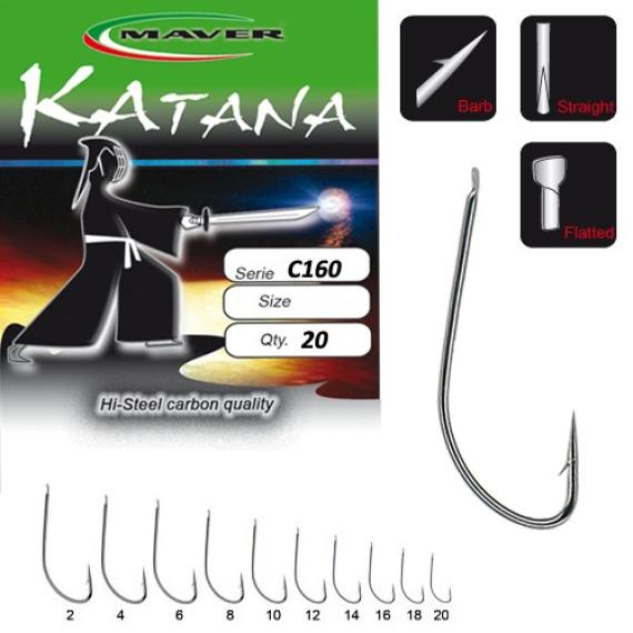 Carlige katana c160 carbon nr 4 c160a004